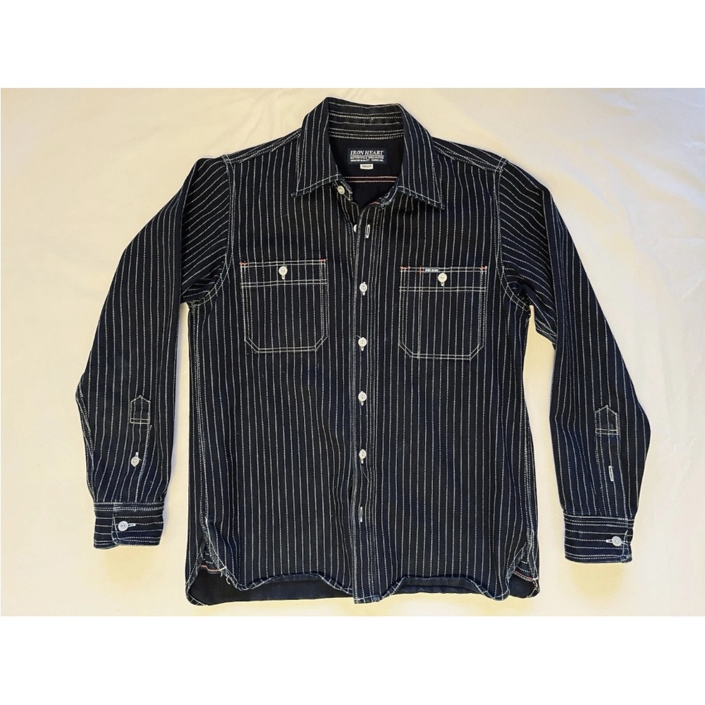 Iron Heart IHSH-68-IND 12oz Indigo Wabash Shirt